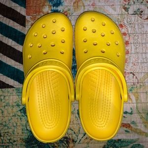 Yellow Crocs